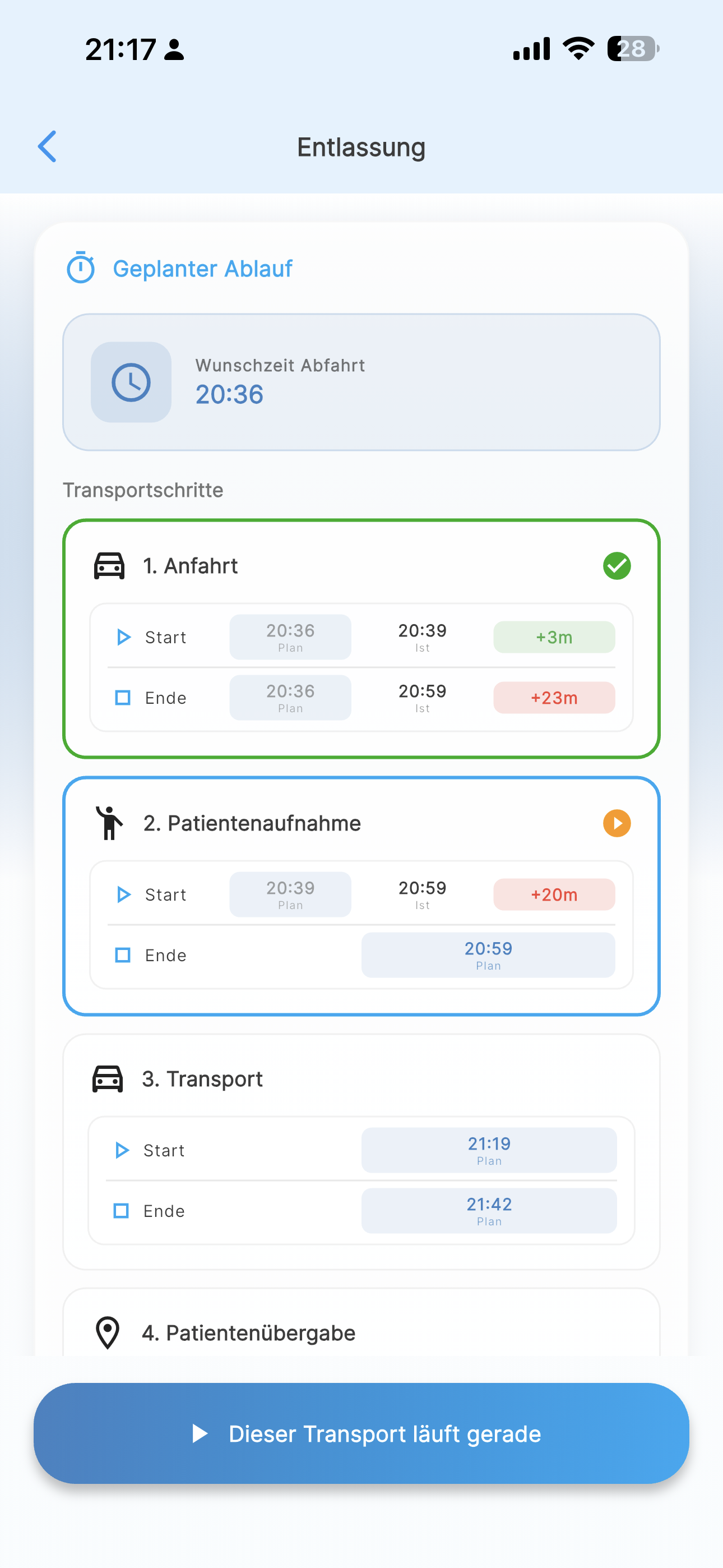 Crew App Screenshot 6 (Tagmodus)